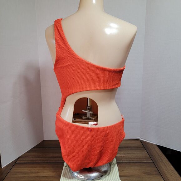 Red Carter 1Pc Ladies Swimsuit Orange - Size Large NWT - Picture 3 of 6